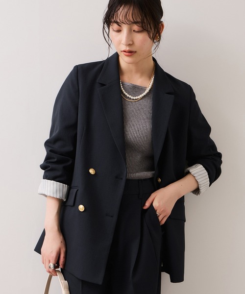 SLOBE IENA（スローブイエナ） テーラードジャケット - ブラック