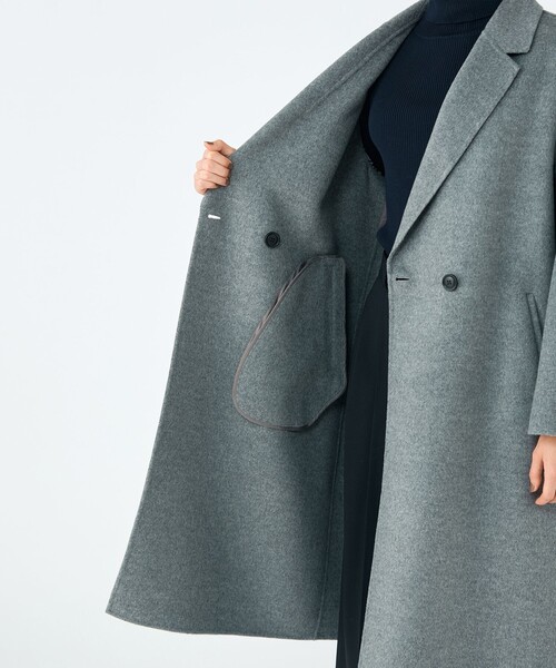 Ballsey（ボールジィ） コート チェスターコート ウールカシミヤリバー