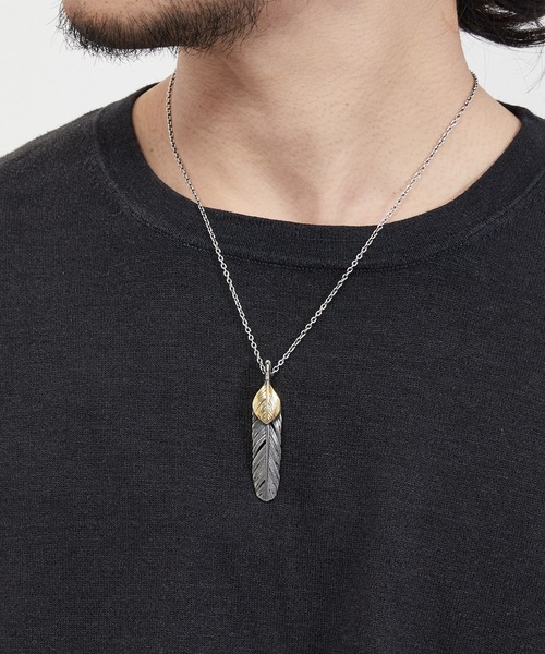 HARIM（ハリム） ネックレス ハリム / FEATHER SP BrassHeart フェザー