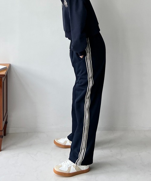 AS KNOW AS（アズノゥアズ） スウェットパンツ ジャージ ○ロゴ刺繍