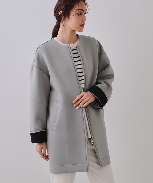 OPAQUE.CLIP（オペークドットクリップ） ノーカラーコート コート ノー