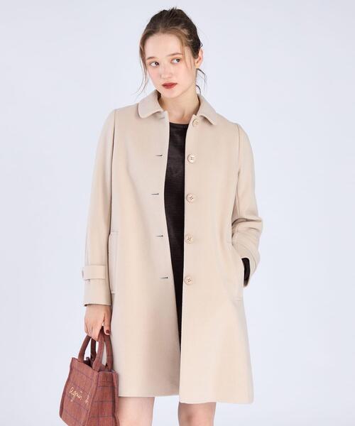 To b. by agnes ステンカラーコート コート Aラインコート ”Pimilico