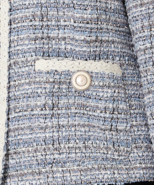 Rose Tiara（ローズティアラ） ジャケット ノーカラージャケット