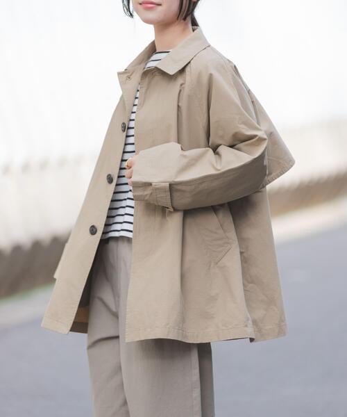 PRADA（プラダ） ステンカラーコート 40 ベージュ レディース