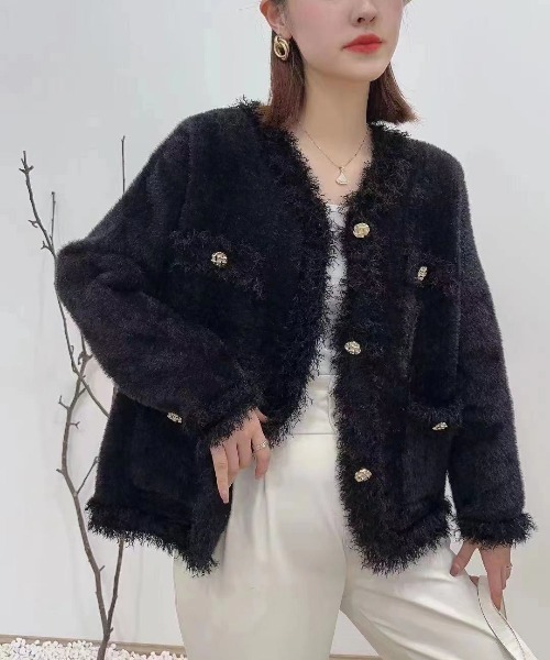 SETUP7（セットアップセブン） ジャケット ノーカラージャケット