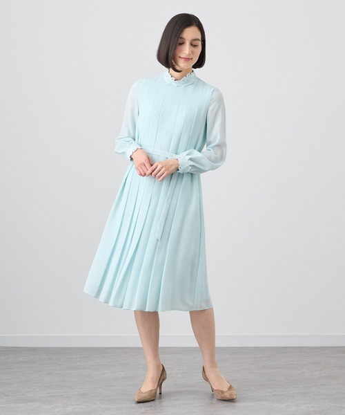 ANAYI（アナイ） ワンピース シアードビーレースプリーツ ワンピース