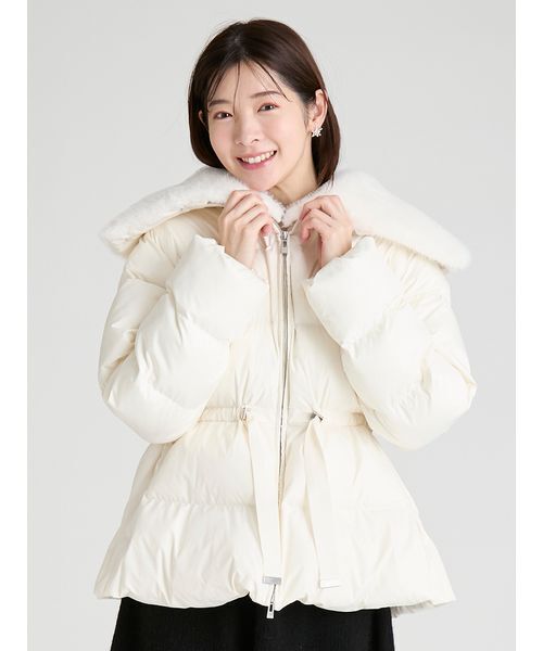 CELFORD（セルフォード） ダウンコート ダウンジャケット ファー襟付き