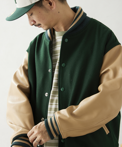 SKOOKUM（スクーカム） スタジャン 「SKOOKUM / スクーカム」MELTON