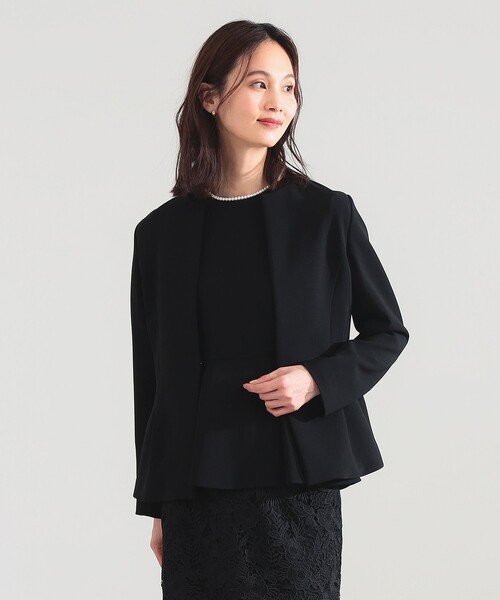 Demi-Luxe BEAMS（デミルクス ビームス） ジャケット ノーカラー