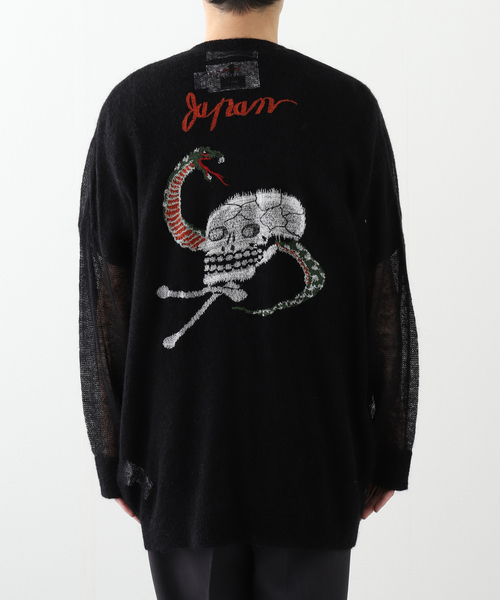 DAIRIKU（ダイリク） カーディガン 「DAIRIKU / ダイリク」スカル