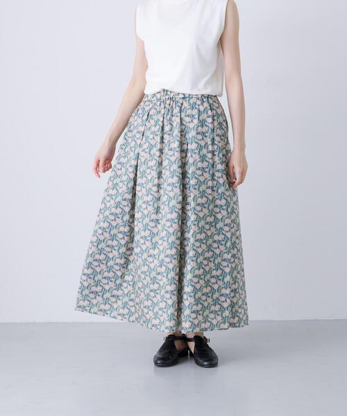 かぐれ スカート リバティプリントスカート : ZOZOTOWN Yahoo!店
