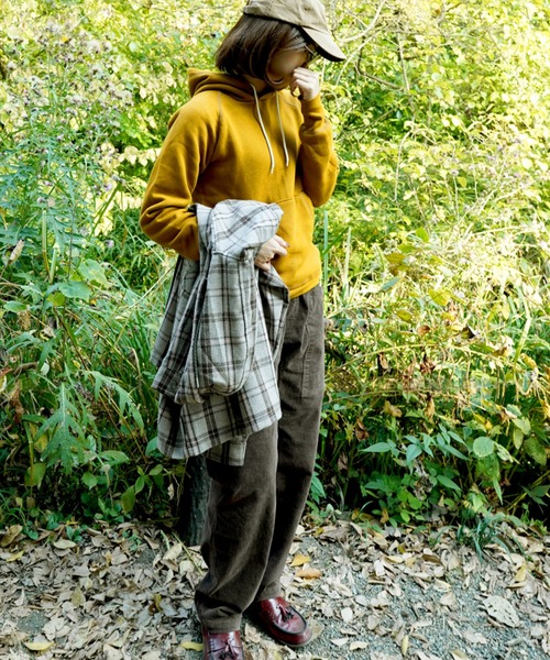 gym master（ジムマスター） シャツ スナップボタンフードチェック