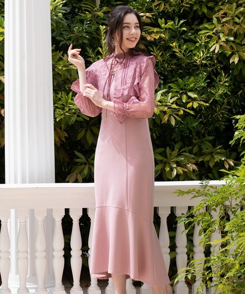 DRESS+（ドレスプラス） アンサンブル ワンピース ボレロ セット