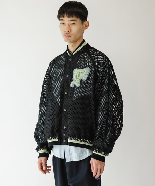 FACETASM（ファセッタズム） スタジャン MESH STADIUN JACKET メッシュ
