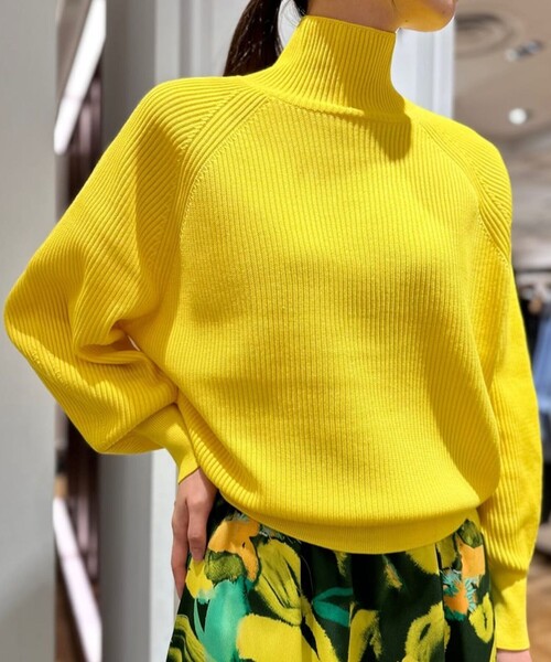 Ballsey（ボールジィ） ニット セーター リンクスリブ ハイネックプル