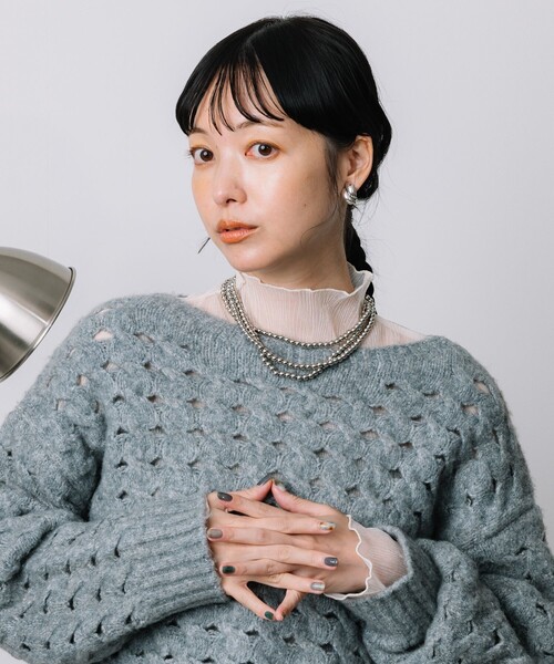 FREAK'S STORE（フリークスストア） ニット セーター ケーブルチーズ