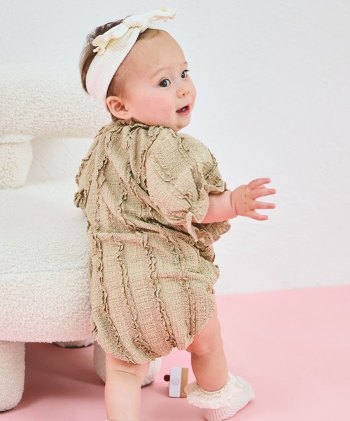 pairmanon（ペアマノン） ベビー服 ロンパース 「ベビー」レース見え