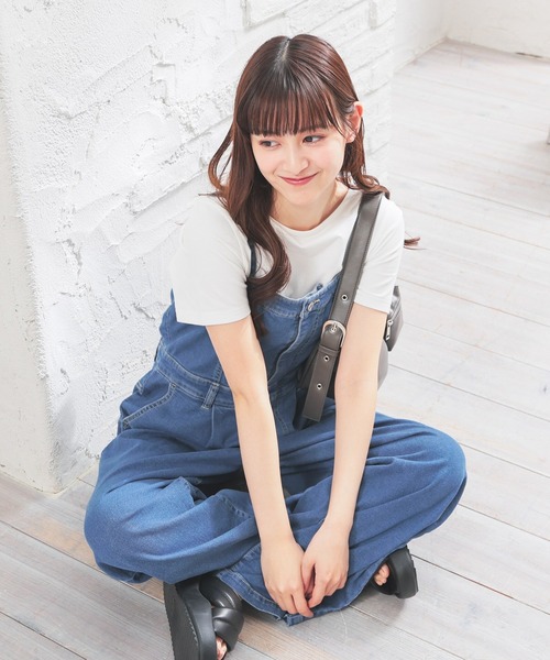 Honeys（ハニーズ） サロペット オーバーオール デニムオールインワン