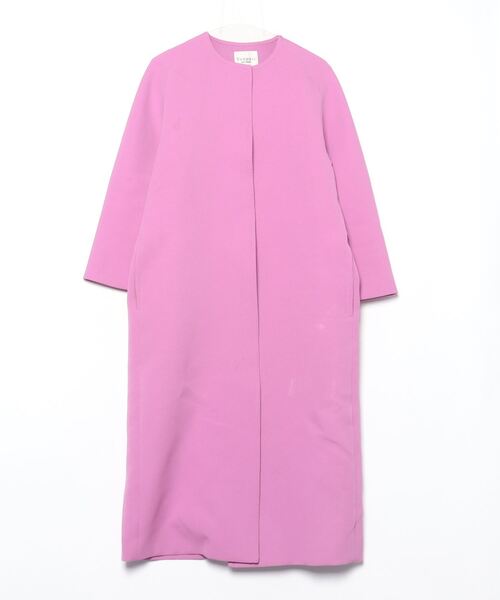 VERMEIL par iena（ヴェルメイユパーイエナ） ノーカラーコート 38