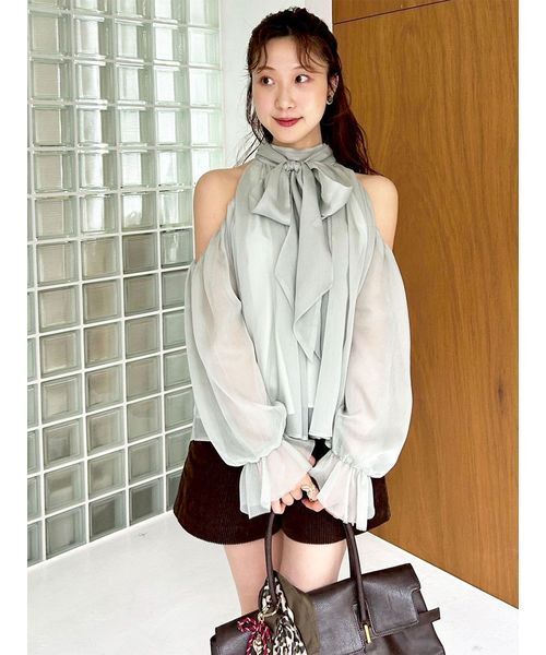 LILY BROWN（リリーブラウン） ブラウス シャツ 「WEB限定カラー