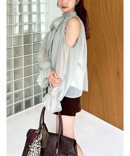 LILY BROWN（リリーブラウン） ブラウス シャツ 「WEB限定カラー