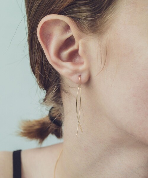 ete（エテ） ピアス K10 アメリカンピアス レディース : ZOZOTOWN