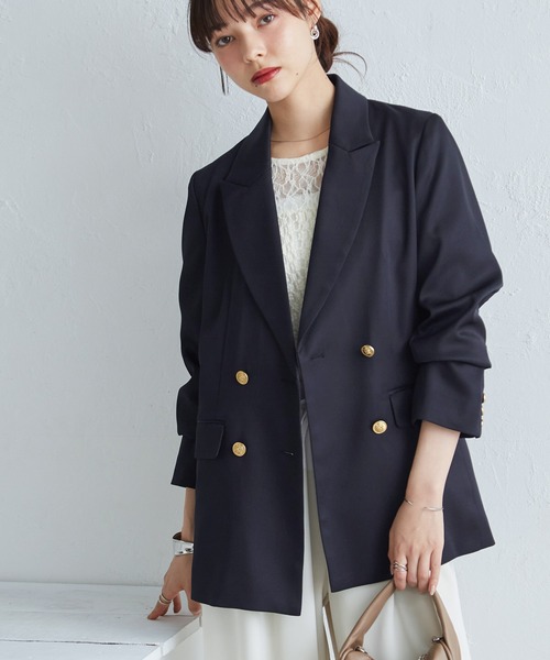 IENA（イエナ） テーラードジャケット 36 グレー レディース