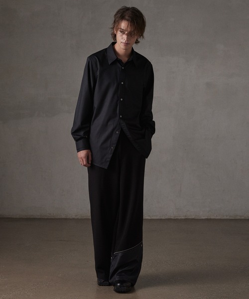 GRANCY スラックス 「GRANCY」Reverse LayeredDesign Slacks