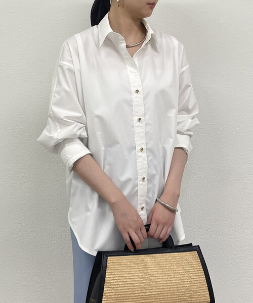 Loungedress（ラウンジドレス） ブラウス シャツ ライトサテンBIG