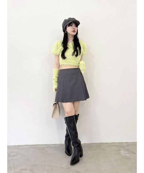 LILY BROWN（リリーブラウン） ニット セーター アームウォーマー付き