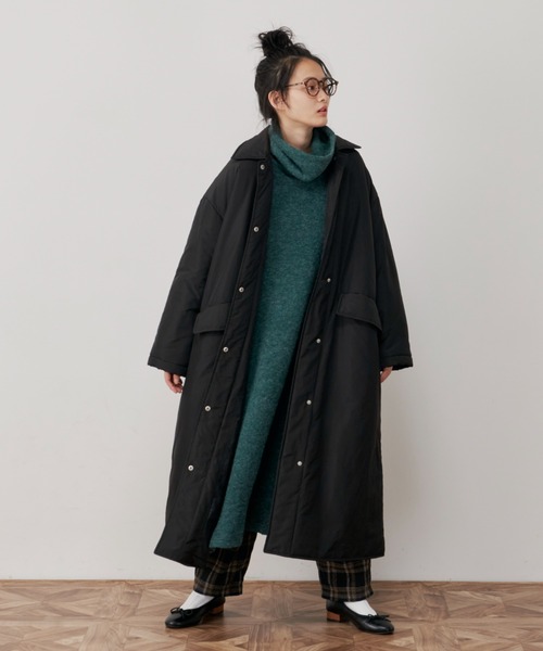 Libra Cue（リブラ キュー） ステンカラーコート コート 中綿