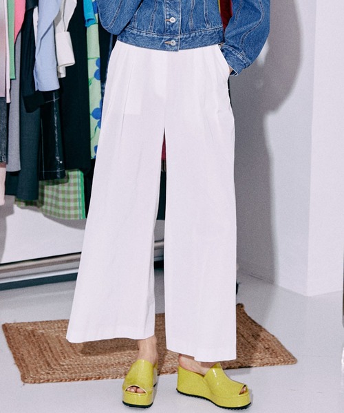 MAISON SPECIAL（メゾンスペシャル） チノパン レディース : ZOZOTOWN