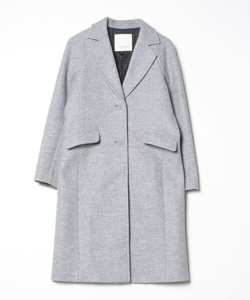 SLY（スライ） チェスターコート 1 グレー レディース : ZOZOTOWN