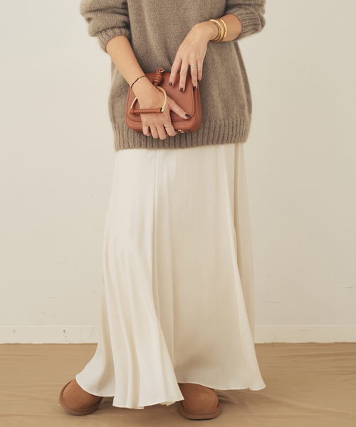 plage（プラージュ） スカート 「追加」Washable Fibril フレア