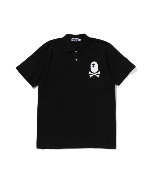 A BATHING APE（アベイシングエイプ） ポロシャツ APE CROSSBONE POLO