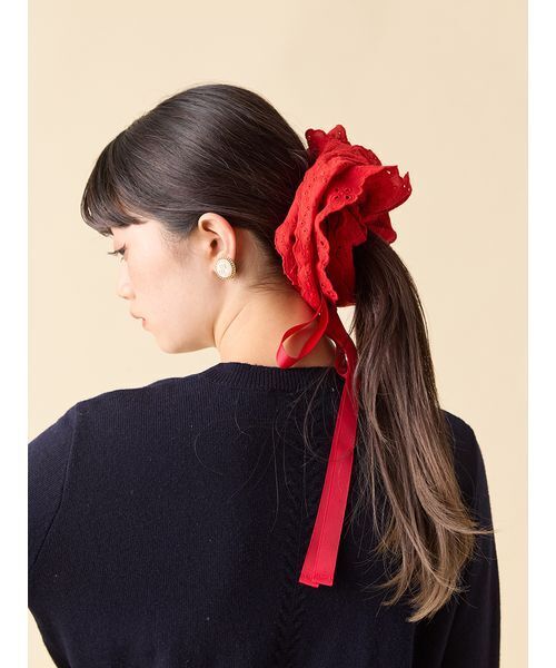 LILY BROWN（リリーブラウン） シュシュ バリエーションリボンシュシュ