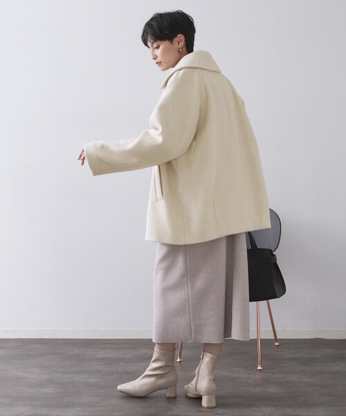 OPAQUE.CLIP（オペークドットクリップ） ピーコート pコート カシミヤ
