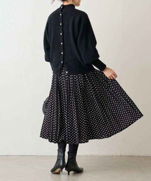 BEARDSLEY（ビアズリー） ワンピース ドットギャザーワンピース