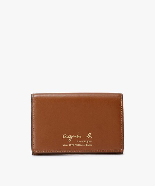 agnes b.（アニエスベー） 名刺入れ レザー カードケース ZAW01-05