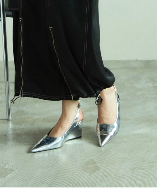 MAISON SPECIAL（メゾンスペシャル） パンプス 2way Pointed Wedge