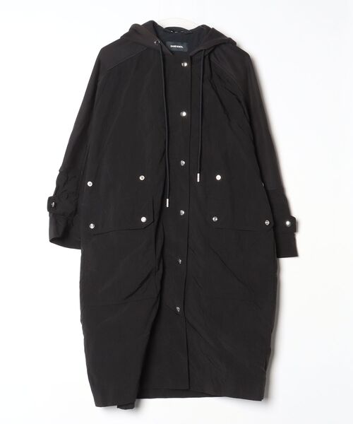 DIESEL（ディーゼル） コート - ブラック レディース : ZOZOTOWN Yahoo