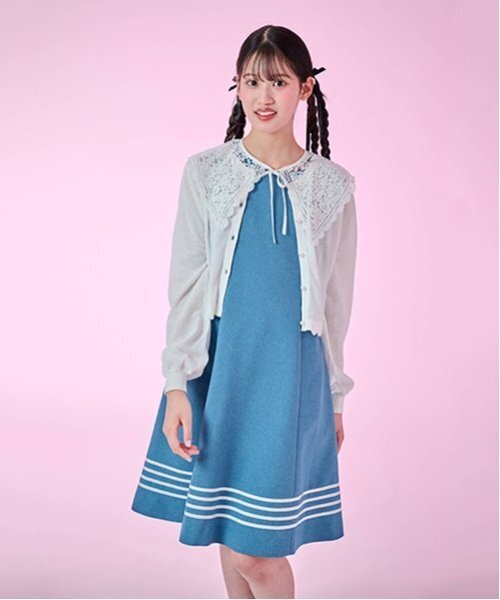 mezzo piano Junior（メゾピアノ ジュニア） ワンピース 「ニコプチ