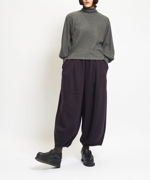 gomme（ゴム） パンツ ウォームポンチ バルーンパンツ レディース