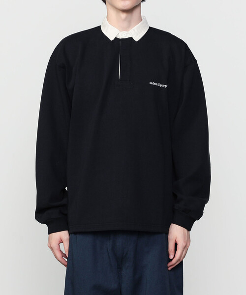 SEDAN ALL-PURPOSE ポロシャツ | コットン 長袖ラグビーシャツ MEN