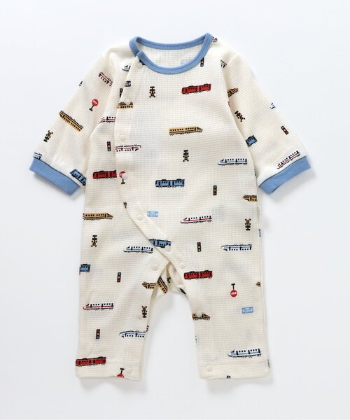 PETIT BATEAU（プチバトー） ベビー服 ロンパース スナップレス