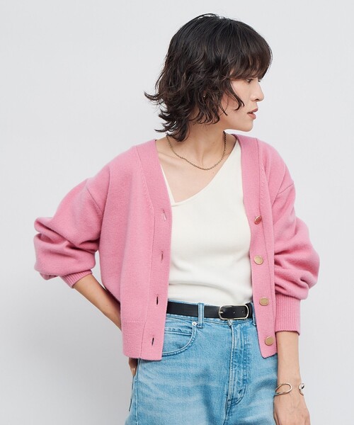 NOLLEY'S（ノーリーズ） カーディガン 5GノアリスVネックカーディガン