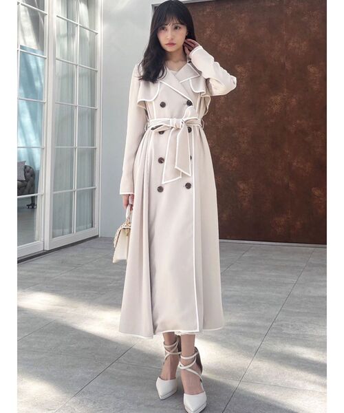 RESEXXY（リゼクシー） トレンチコート コート パイピングデザイン