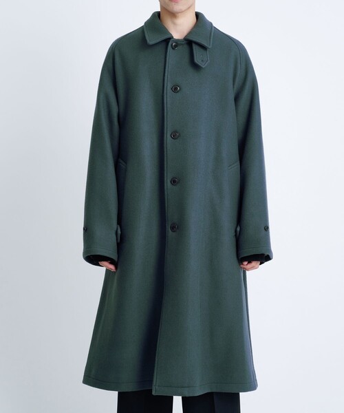 URU（ウル） チェスターコート コート STUDIOUS別注 WOOL MELTON