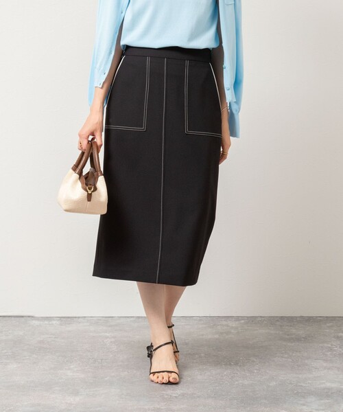 NOLLEY'S Sophi（ノーリーズソフィー） スカート ウォッシャブル配色