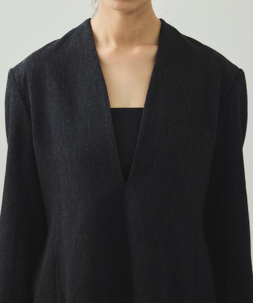 ADAM ET ROPE'（アダムエロペ） ブラウス シャツ 「EMOELLE」ウール